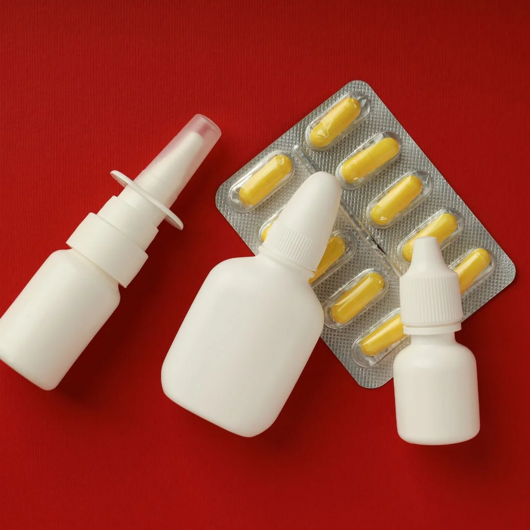 a variety of sinus medications